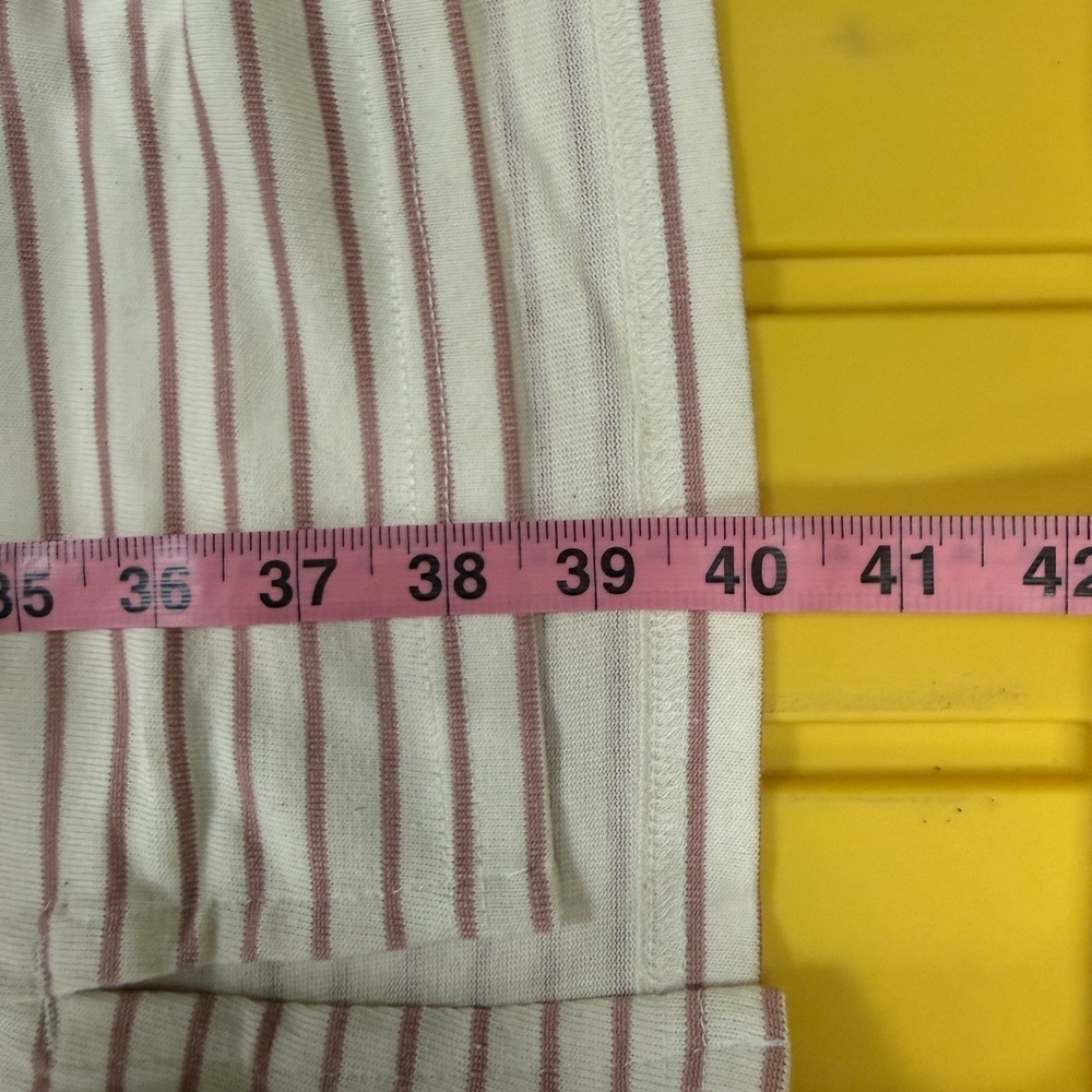 Pink Stripe Cotton Dress Buffalo David Bitton  XXL Knit Hi Low Hem Casual NWT - Picture 10 of 10